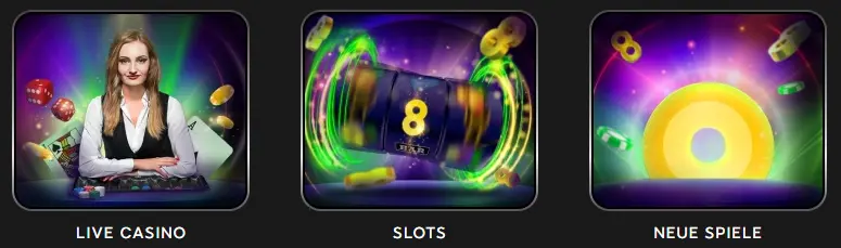 Spielangebot bei 888CASINO