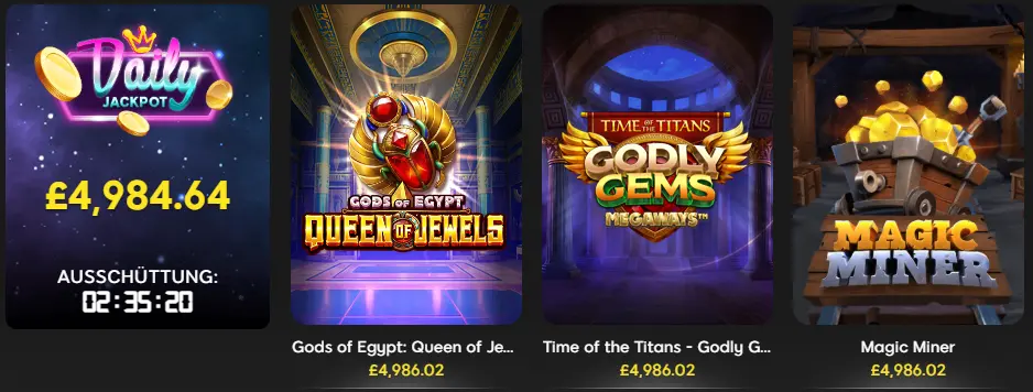 Ausgeschlossene Spiele 888CASINO
