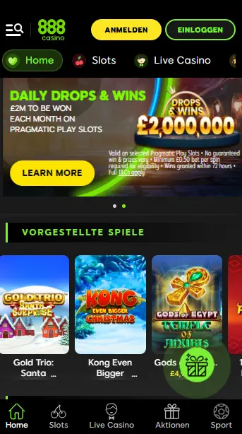 Mobiles Casino 888CASINO