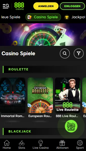 Finanztransaktionen in 888CASINO